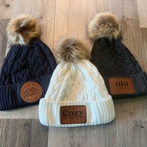 Fur Pom Toques